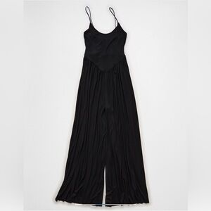 American Eagle Soft and Sexy Wide leg Black Jumpsuit